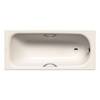 Kaldewei Badewanne Saniform Plus rechteckig 410x700x1400mm 67l Pergamon m. Antislip, ÜL, PEFF, o. GL