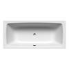 Kaldewei Badewanne Cayono Duo rechteckig 410x750x1700mm 129,5l Alpinweiß m. Vollantislip, ÜL, o. GL, PEFF