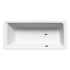 Kaldewei Badewanne Puro rechteckig 420x700x1600mm 105l Alpinweiß m. Vollantislip, seitl-ÜL, PEFF, o. GL