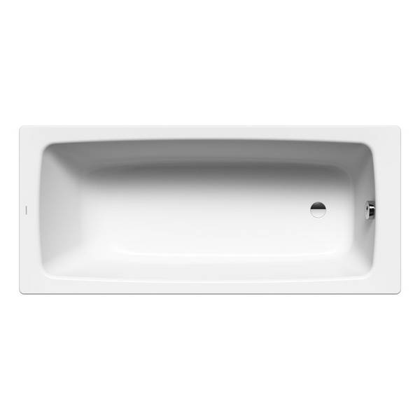 Kaldewei Badewanne Cayono rechteckig 410x750x1700mm 136l Alpinweiß m. ÜL, o. Antislip, GL, PEFF