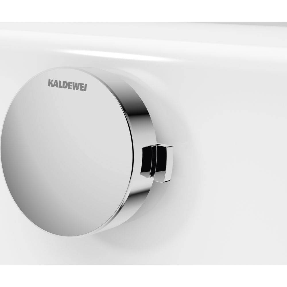 Kaldewei Ab- und Überlaufgarnitur Comfort-Level 4001 standard, Griff Deckel Chrom-1