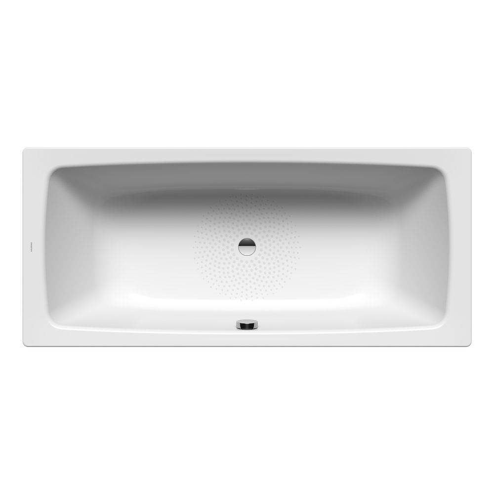Kaldewei Badewanne Cayono Duo rechteckig 410x750x1700mm 129,5l Alpinweiß m. Antislip, ÜL, PEFF, o. GL