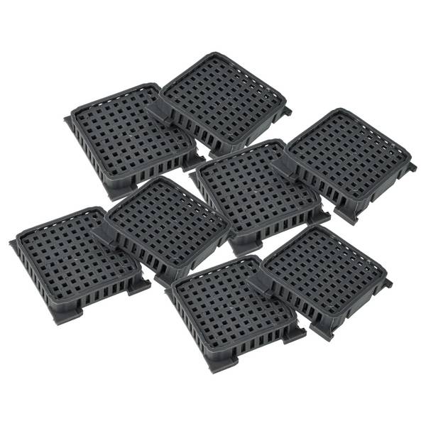 vhbw 8x Filter kompatibel mit Liebherr CBNstb 579i-22A | CBNstc 579i-20A, CBNsfd 5733-20B, CBNsgd 5773-20A Kühlschrank -