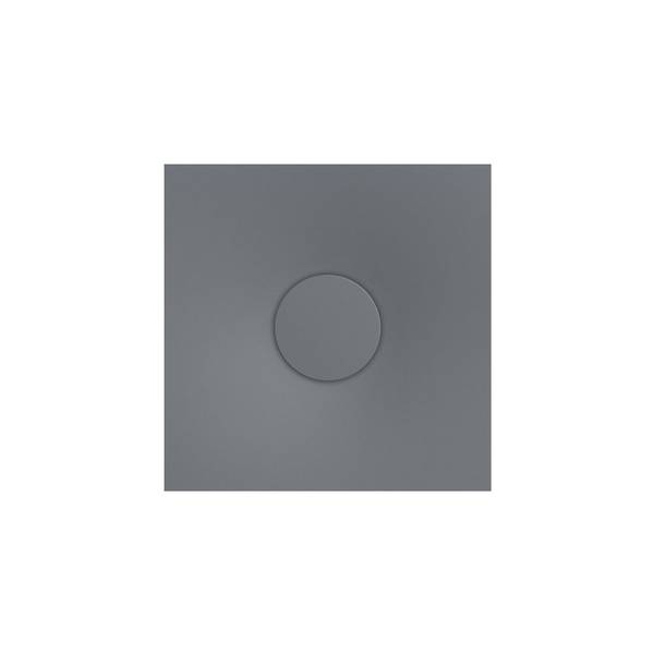 Kaldewei Ablaufdeckel KA90 für 4103/4104/4105 Cool Grey 70
