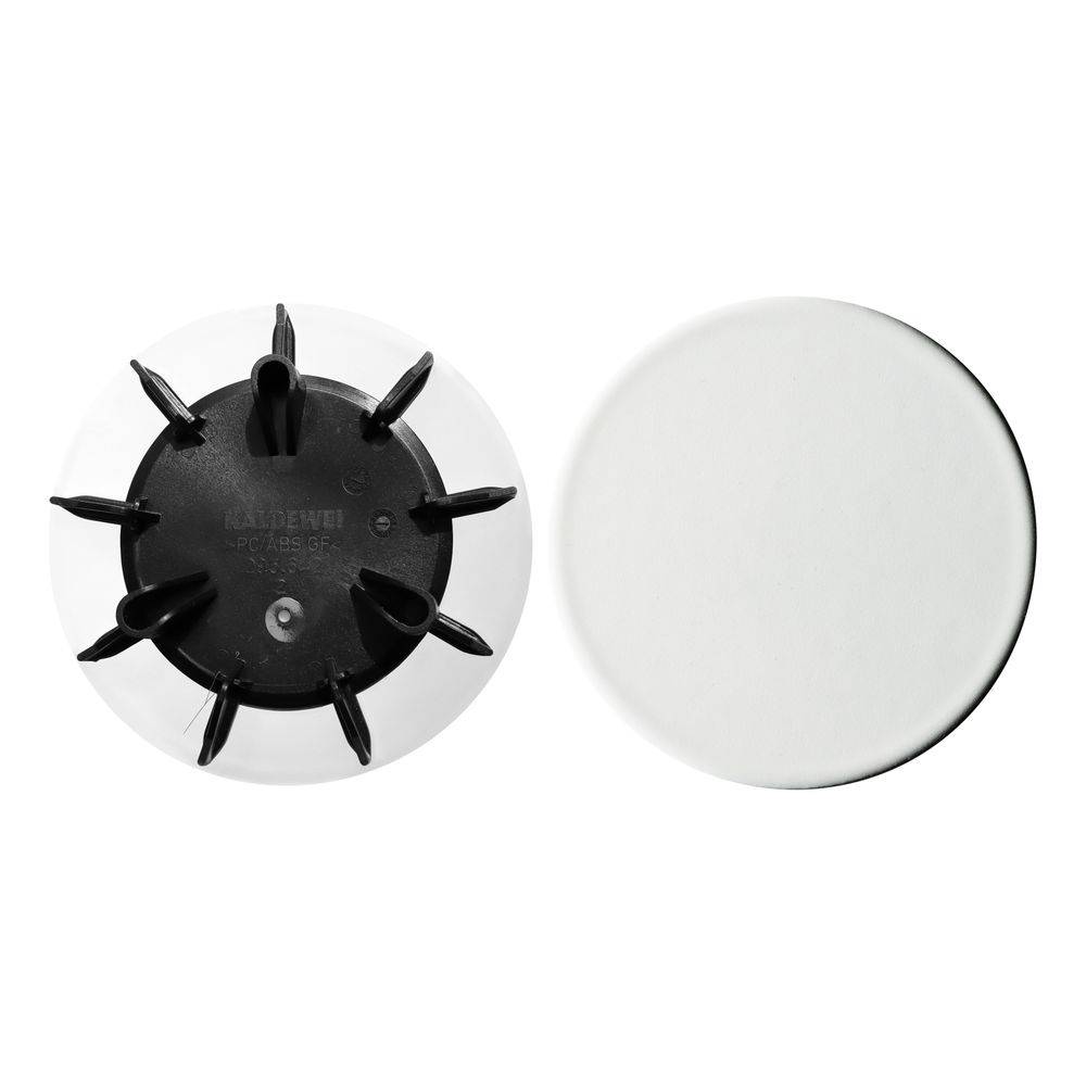 Kaldewei Ablaufdeckel KA 90 mit Invisible Grip, alpinweiß, 1 Stk.-0