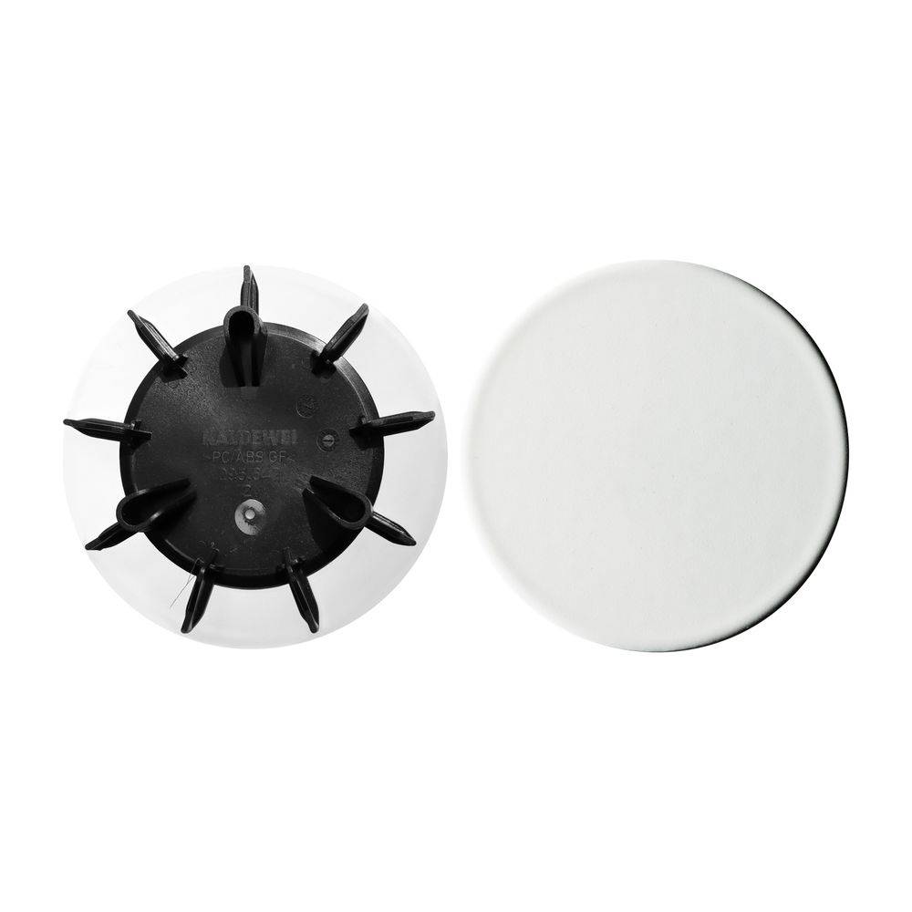 Kaldewei Ablaufdeckel KA 90 mit Invisible Grip, alpinweiß, 1 Stk.-1