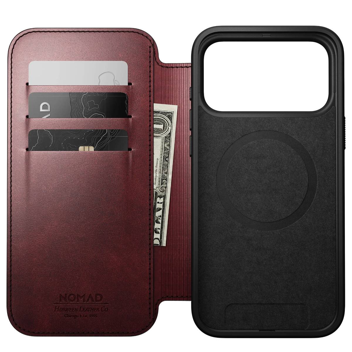 Nomad Modern Leather Folio mobile phone case Tablets & Smartphones Smartphone Zubehör-1