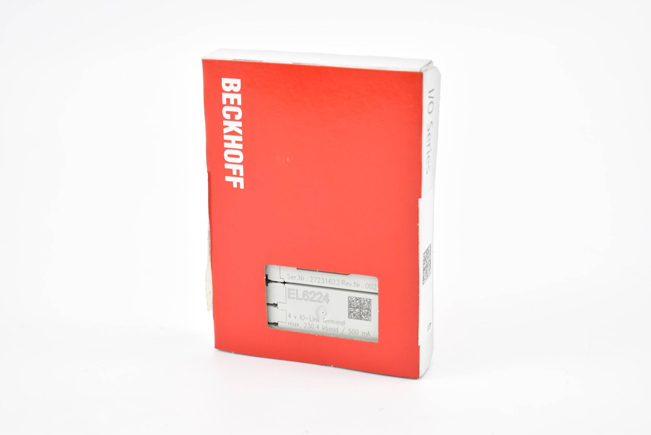 Beckhoff EL6224, EtherCAT-Klemme, 4-Kanal-Kommunikations-Interface, IO-Link, Master