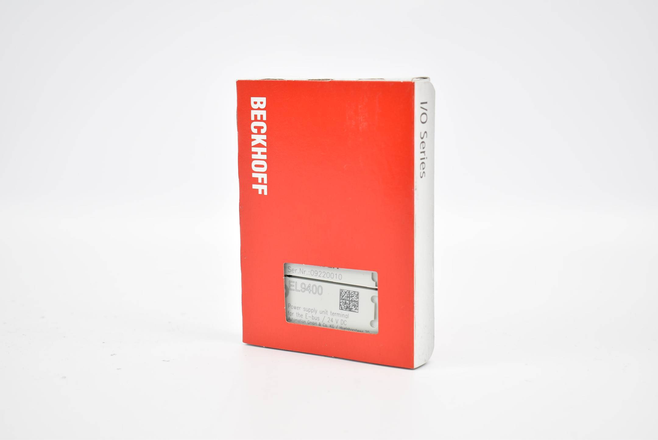 Beckhoff EL9400, EtherCAT-Klemme, Netzteil zur E-Bus-Versorgung, 24V DC, 2A-0