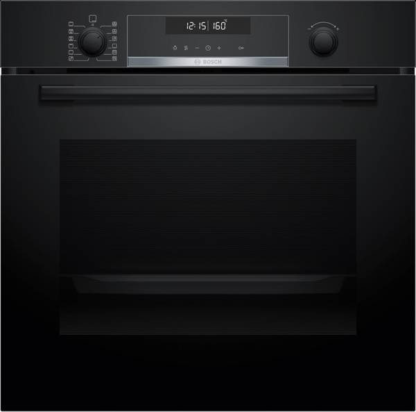 Bosch Serie 6 HBG578BB3, Medium, Elektrischer Ofen, 71 l, 3600 W, 71 l, Lüfterbetrieben