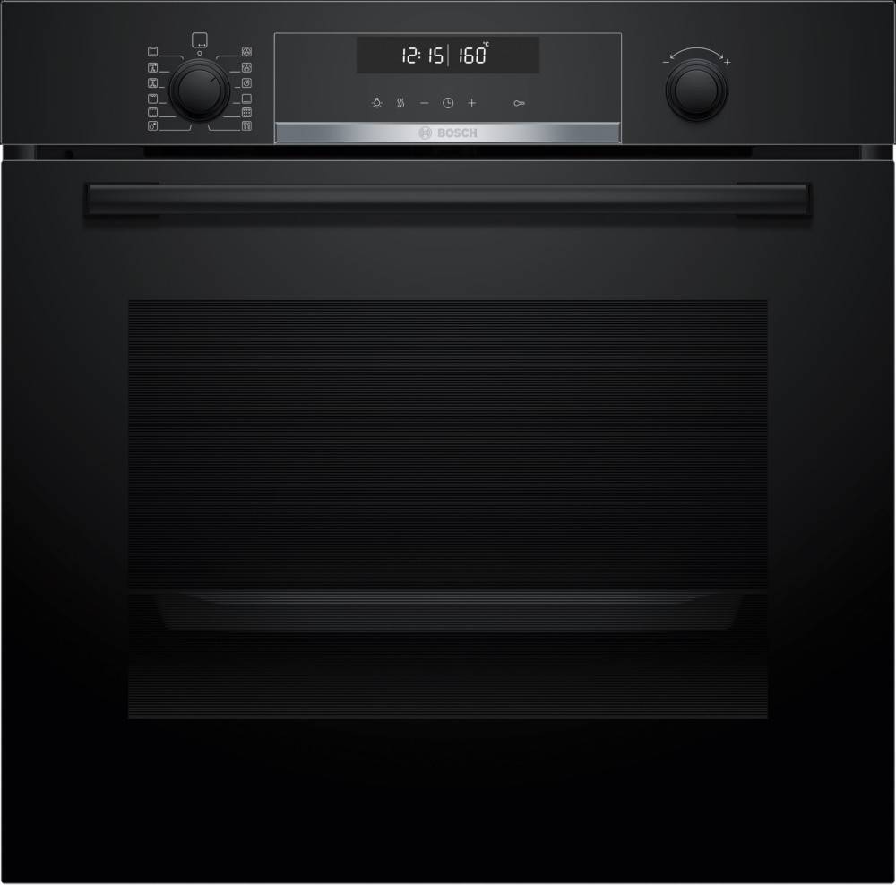 Bosch Serie 6 HBG578BB3, Medium, Elektrischer Ofen, 71 l, 3600 W, 71 l, Lüfterbetrieben-0