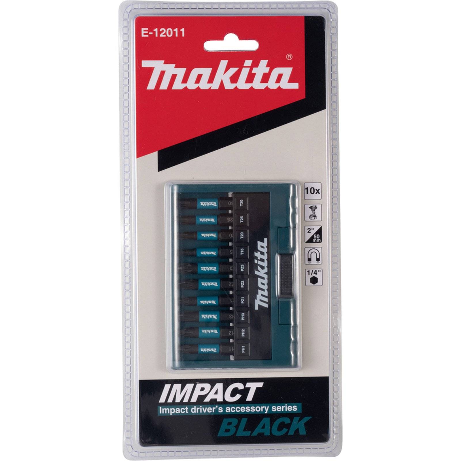 Makita Bit-Set Impact Black - E-12011-3