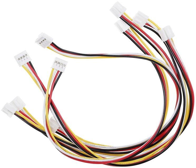 Elecrow Crowtail-Kabel, JST-PH 2.0 4-Pin Verbindungskabel für Module, 20,5 cm, 5 Stück-3
