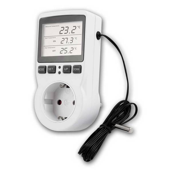 McPower - Digitales Steckdosen-Thermostat TCU-441 230V/16A