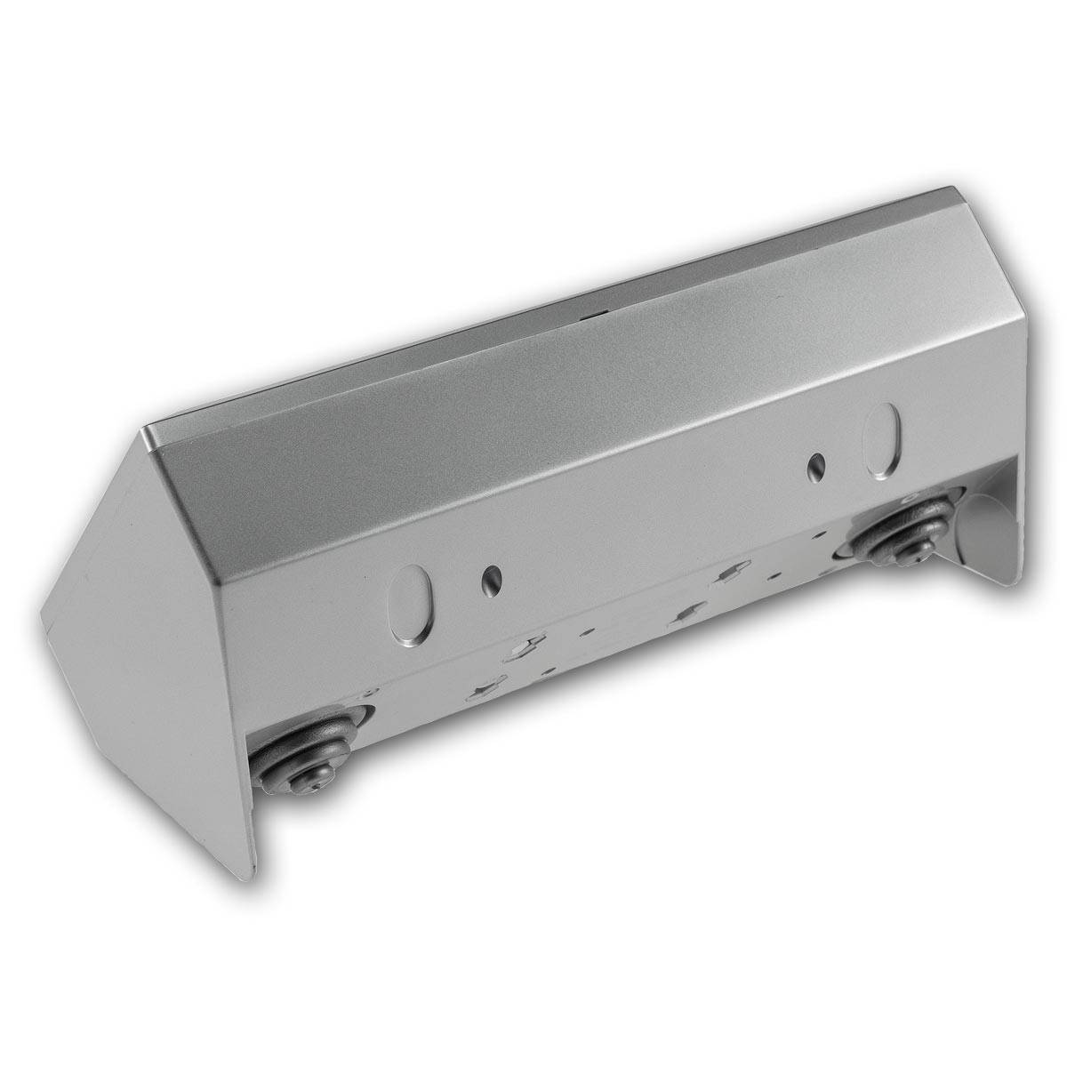 ChiliTec - 2-fach Steckdosenblock USB-A&C, silber 250V~/ 16A-2