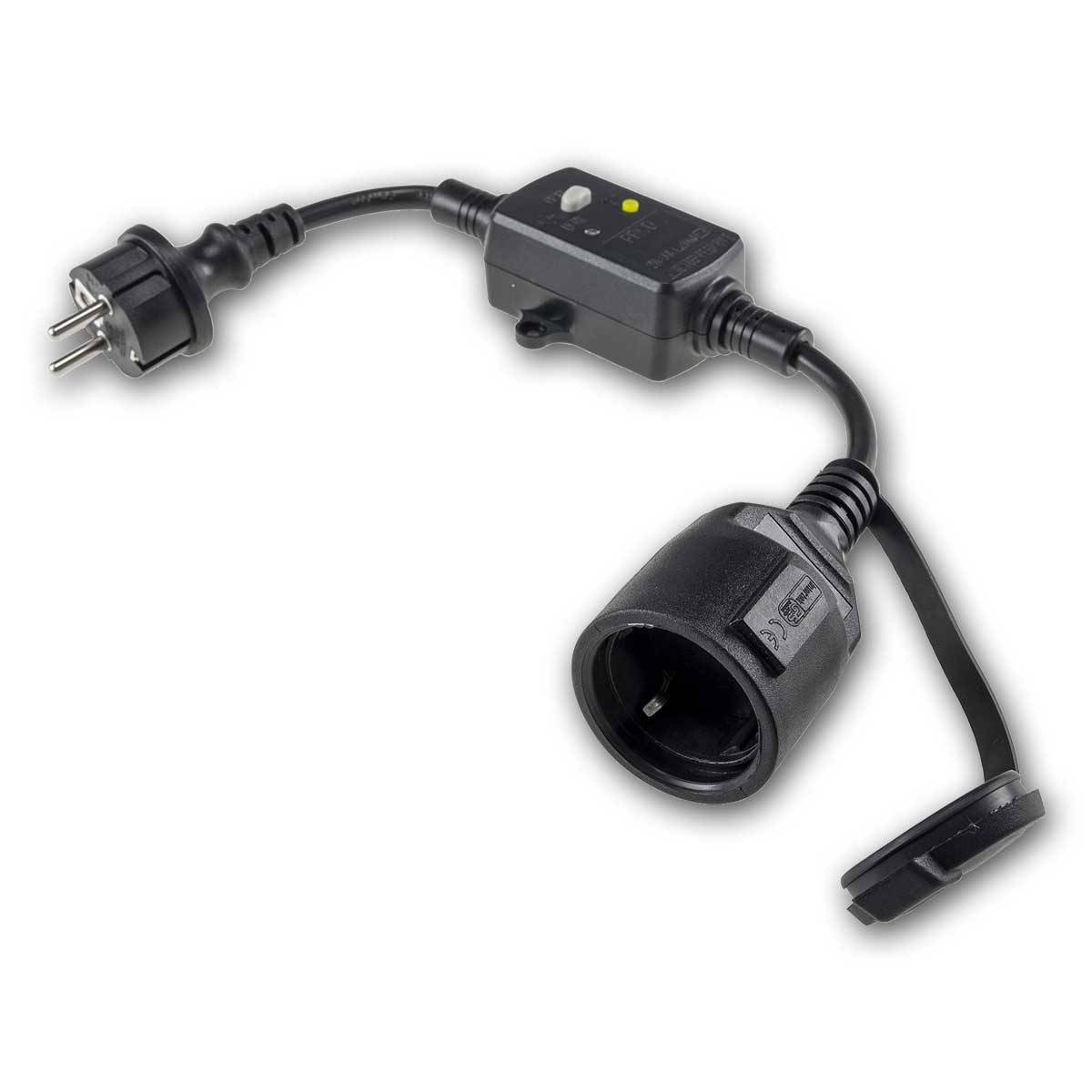 ChiliTec - Fehlerstromschutzadapter CT-RCD IP44 Zwischensteck-0
