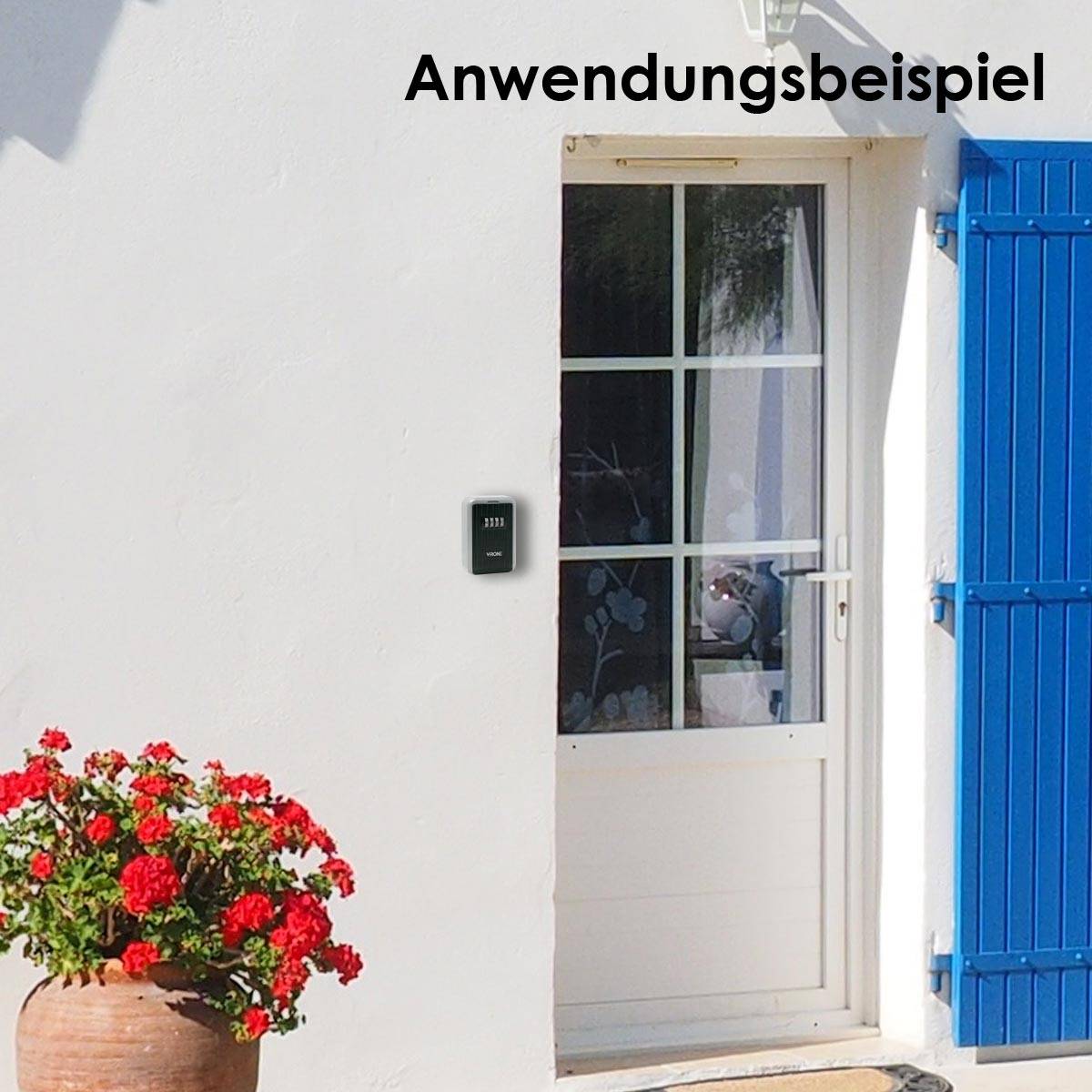 world-trading-net - Schlüssel-Safe mit Code-Schloss 4-stellig-4
