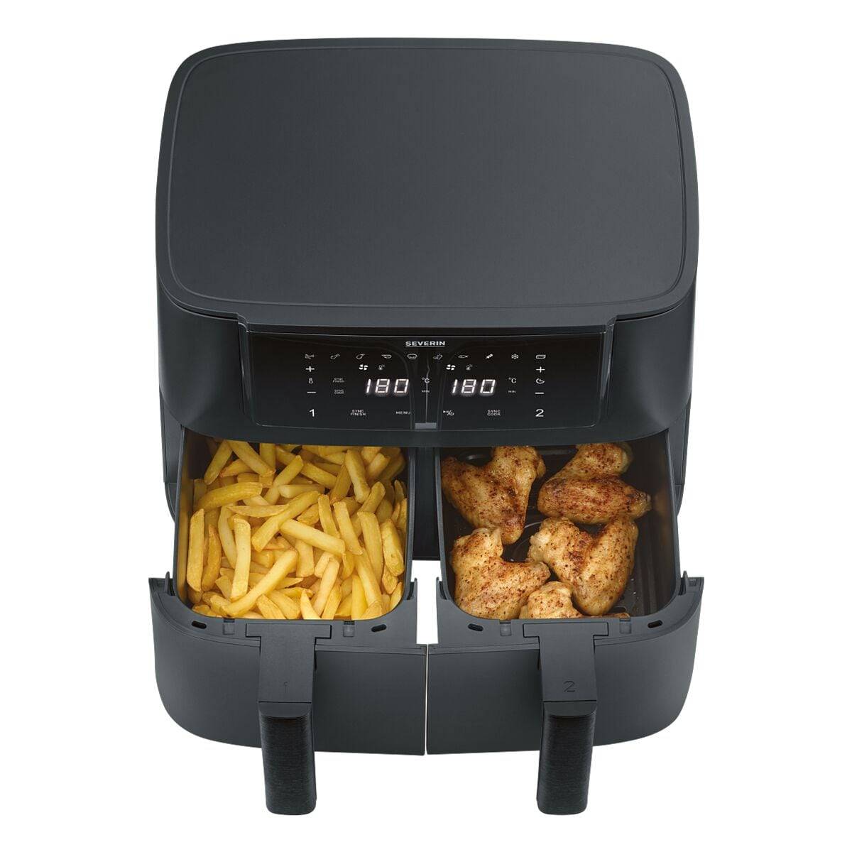 Severin Heißluftfritteuse FR 2463 2x 4 L-3