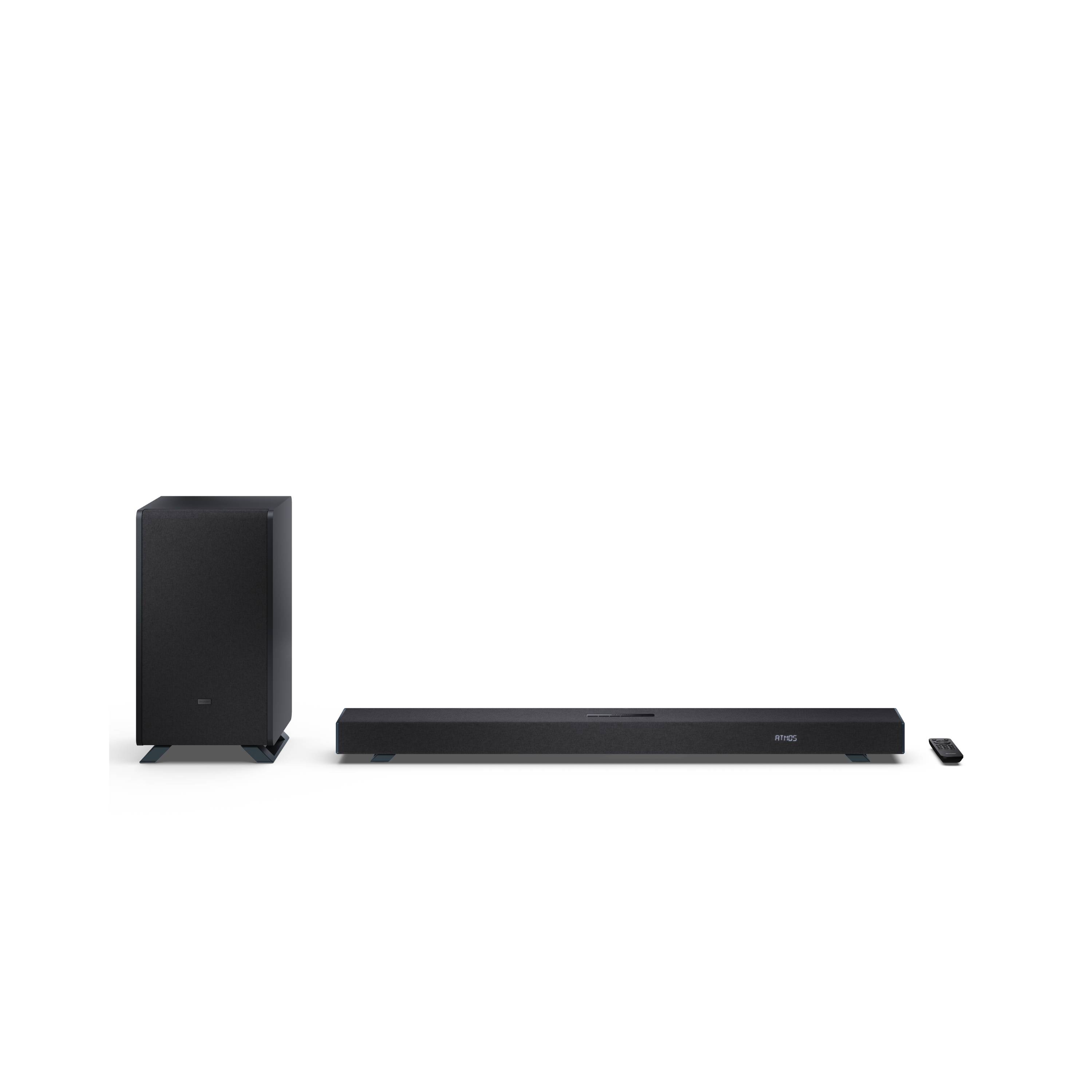Sharp HT-SBW53121 3.1.2 Dolby Atmos Soundbar mit DTS:X, kabellosem Subwoofer, Bluetooth 5.3 und HDMI eARC-0