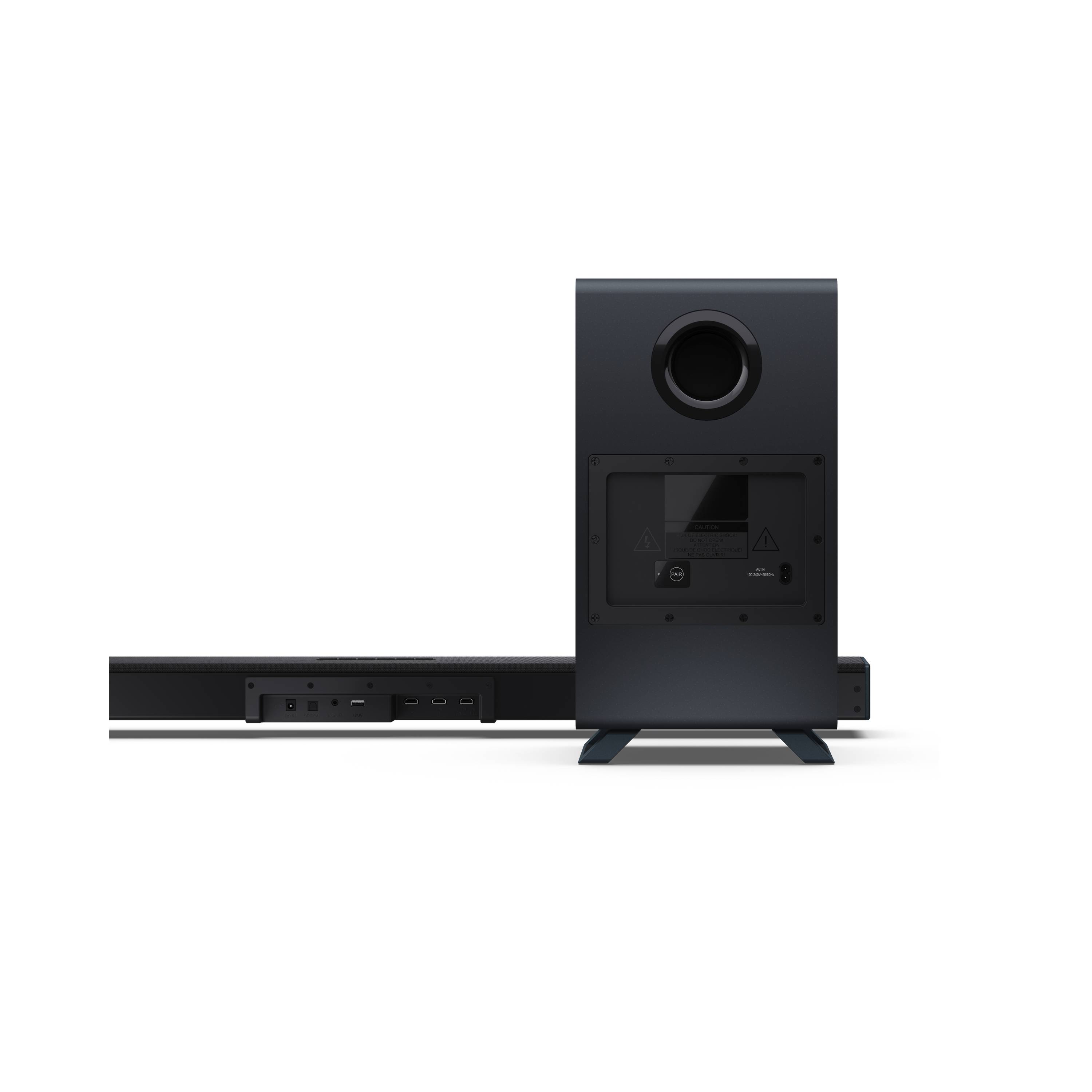Sharp HT-SBW53121 3.1.2 Dolby Atmos Soundbar mit DTS:X, kabellosem Subwoofer, Bluetooth 5.3 und HDMI eARC-3