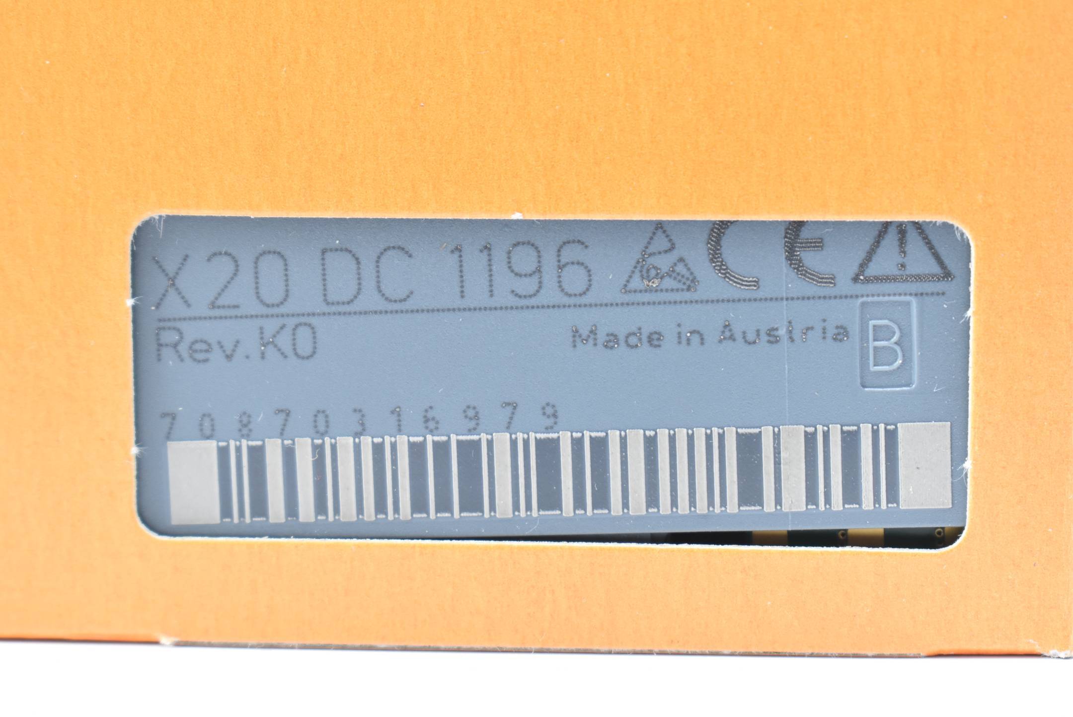 B&R Automation Digitales Zählermodul X20 DC 1196 ( X20DC1196 ) Rev. K0-1
