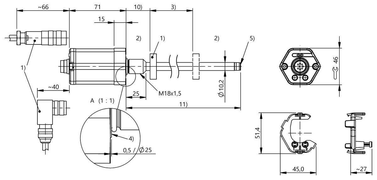 BALLUFF Magnetostriktives System - BTL06WM, 1 St.-1