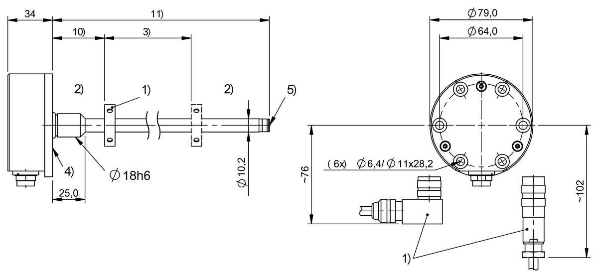 BALLUFF Magnetostriktives System - BTL161P, 1 St.-1