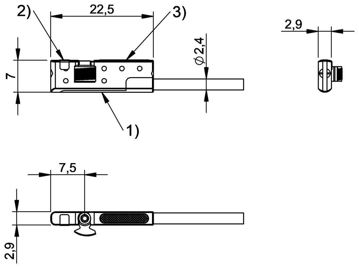 BALLUFF Magnetfeld-Positionsmesssystem - BMP0061, 1 St.-1