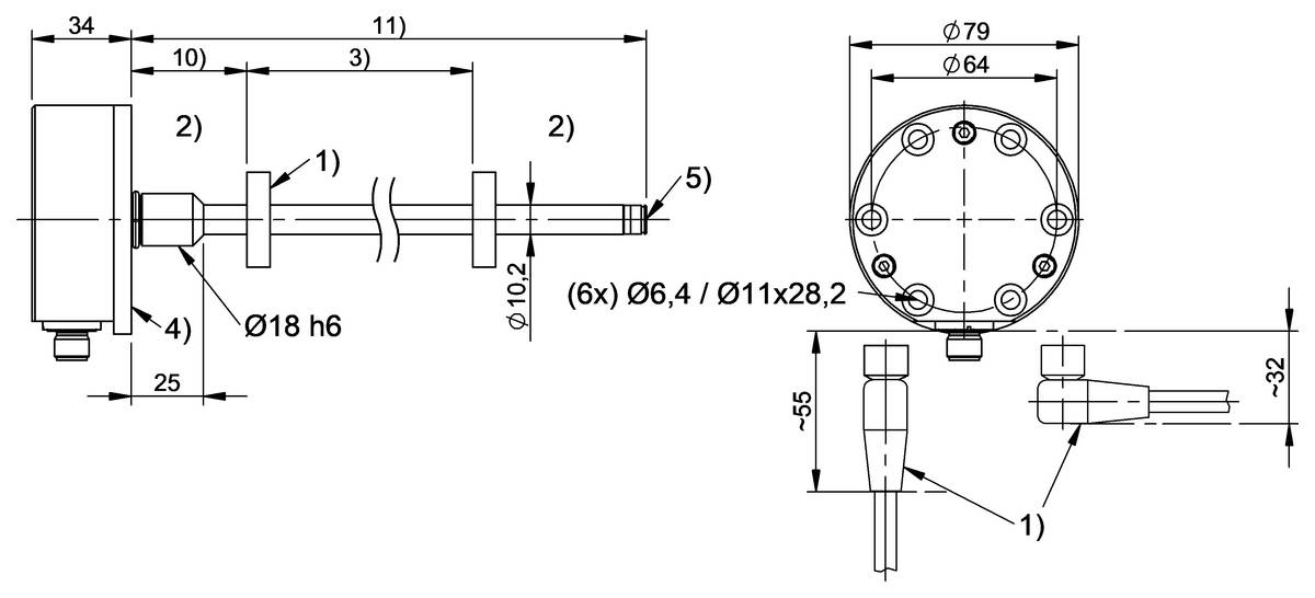 BALLUFF Magnetostriktives System - BTL49TC, 1 St.-1