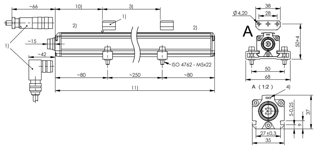BALLUFF Magnetostriktives System - BTL1R6U, 1 St.-1