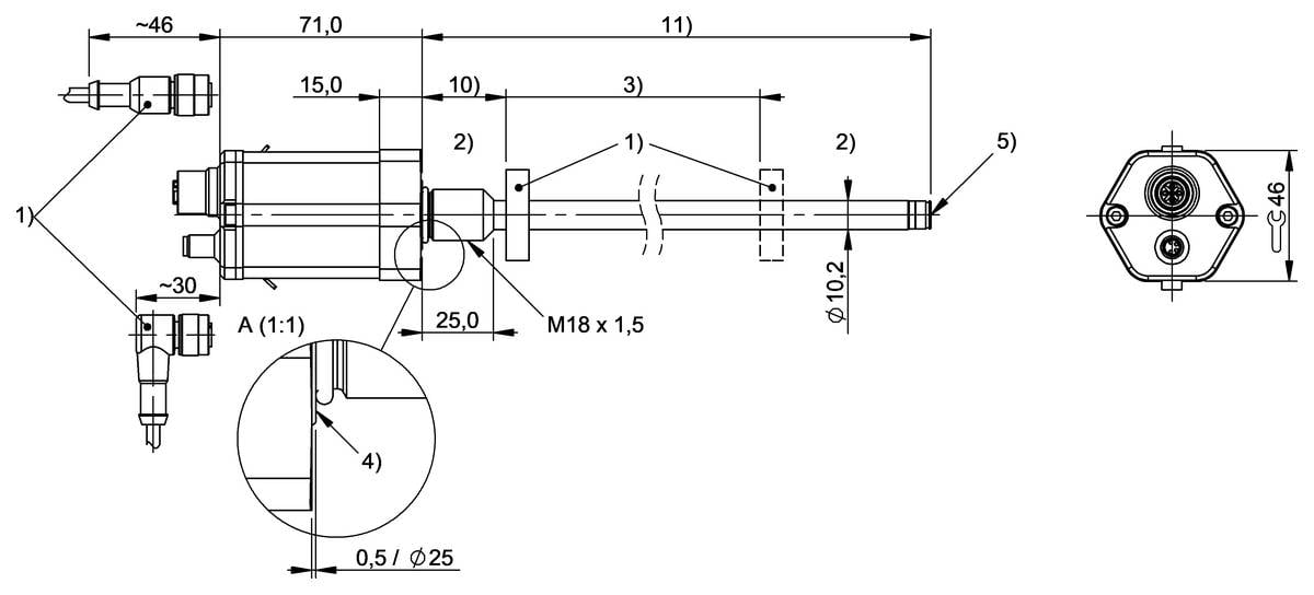 BALLUFF Magnetostriktives System - BTL429U, 1 St.-2