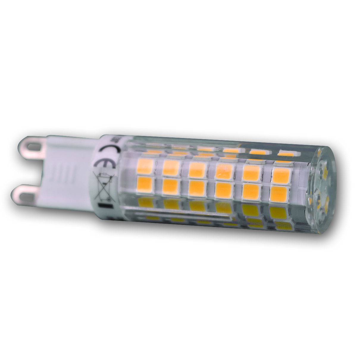 ChiliTec - LED Stiftsockel G9 warmweiß, 6W, 540lm 3000k, 330°-3
