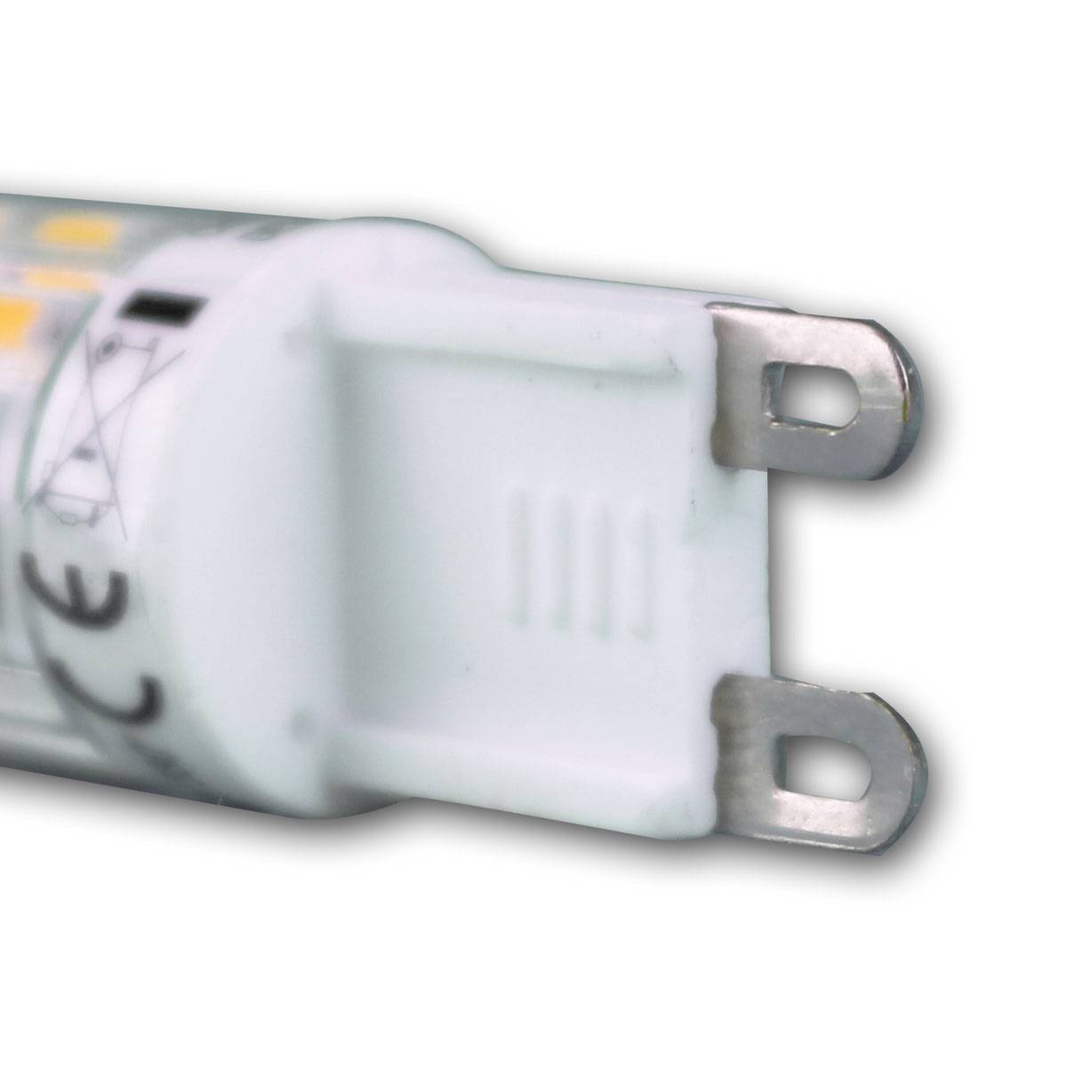 ChiliTec - LED Stiftsockel G9 warmweiß, 6W, 540lm 3000k, 330°-4