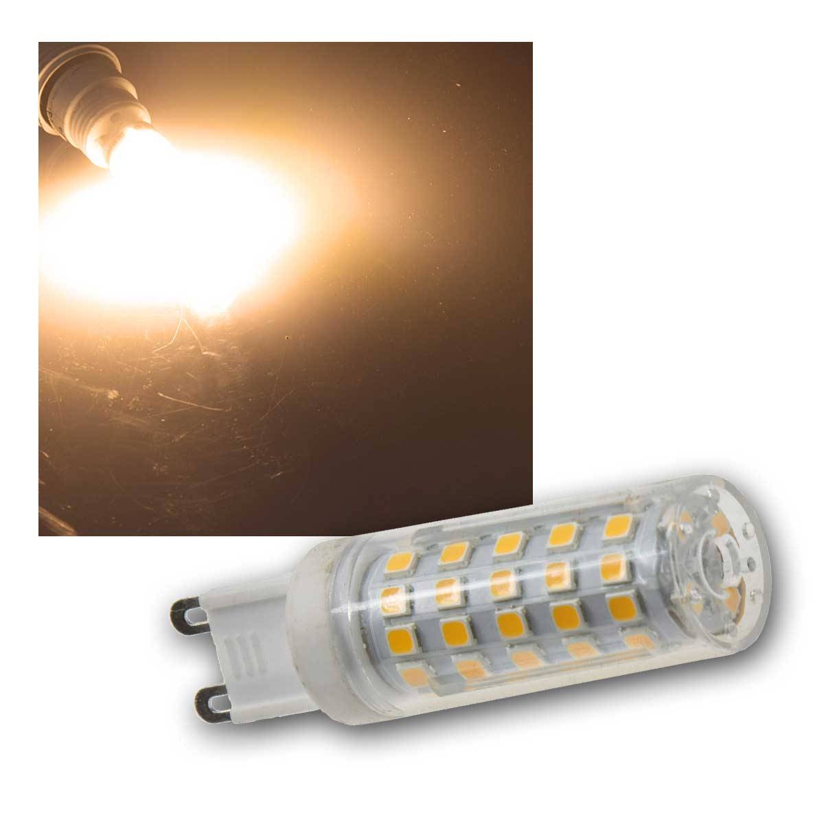 ChiliTec - LED Stiftsockel G9 warmweiß, 8W, 720lm 3000k, 330°-0