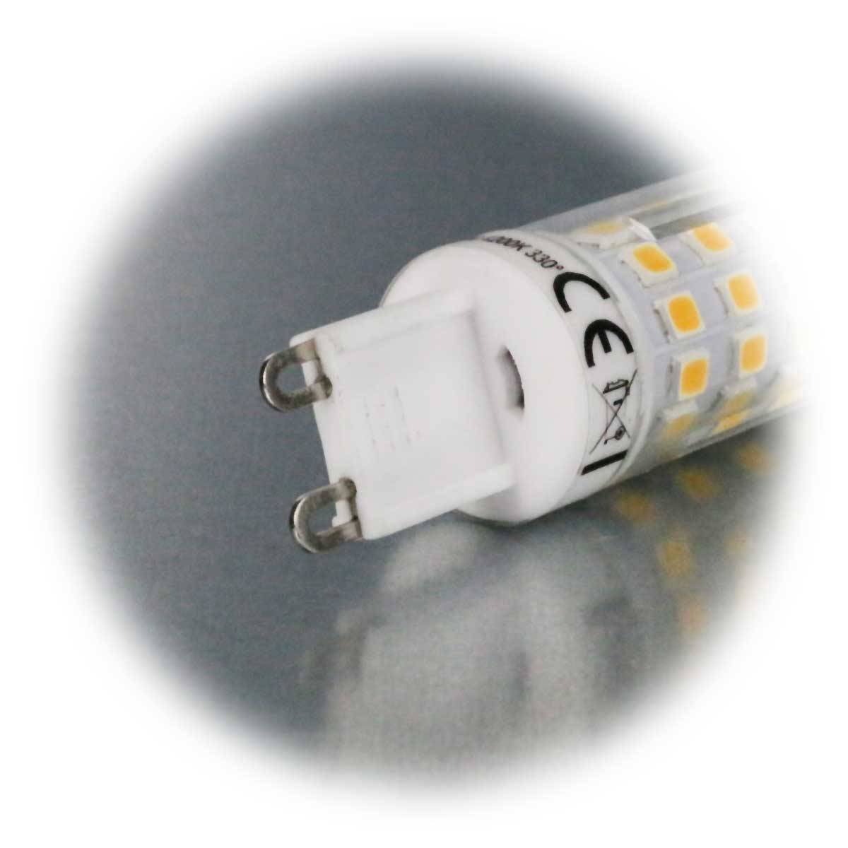 ChiliTec - LED Stiftsockel G9 warmweiß, 8W, 720lm 3000k, 330°-3