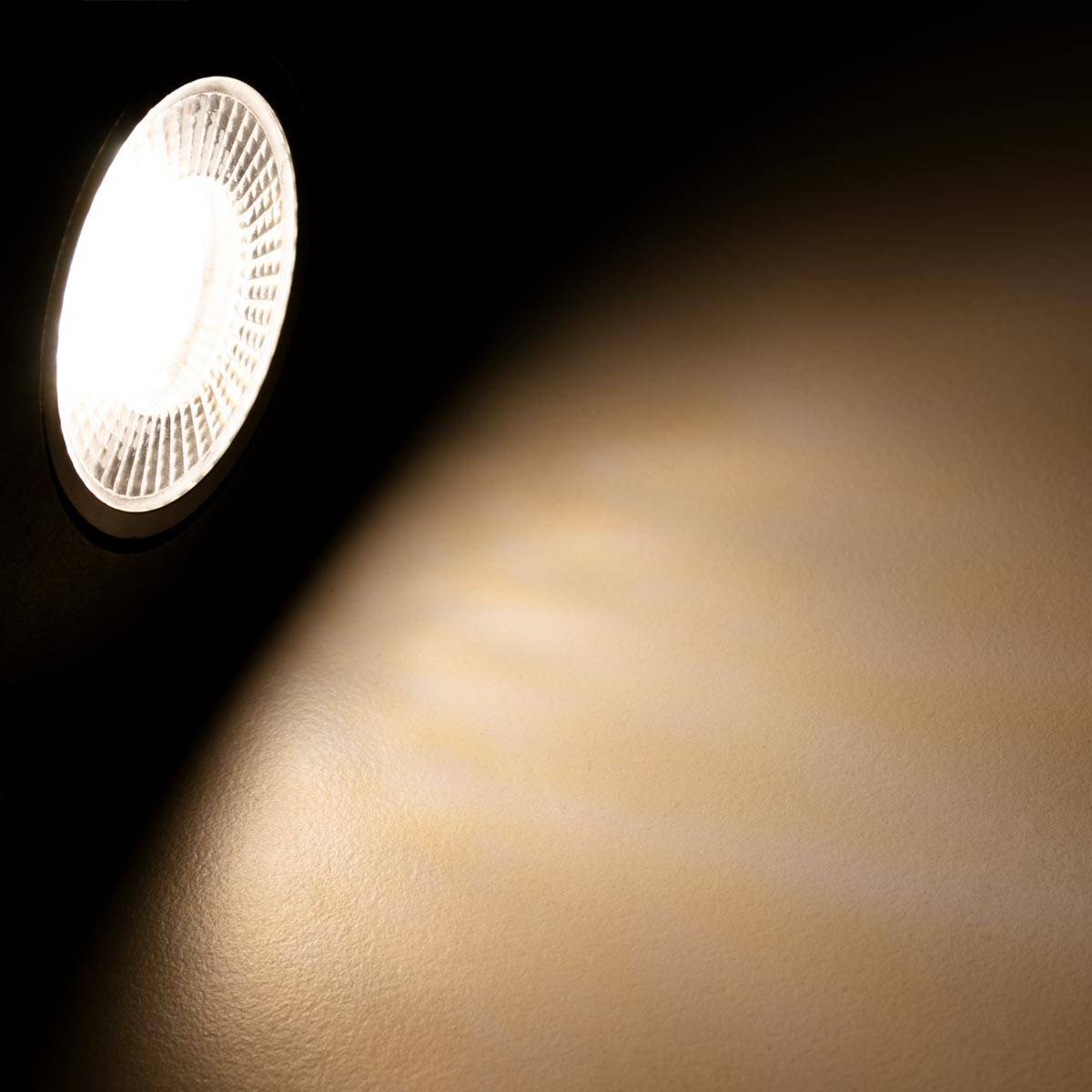 McShine - 10x LED Einbauleuchte EL-313 weiß 4,5W 450lm warm-1