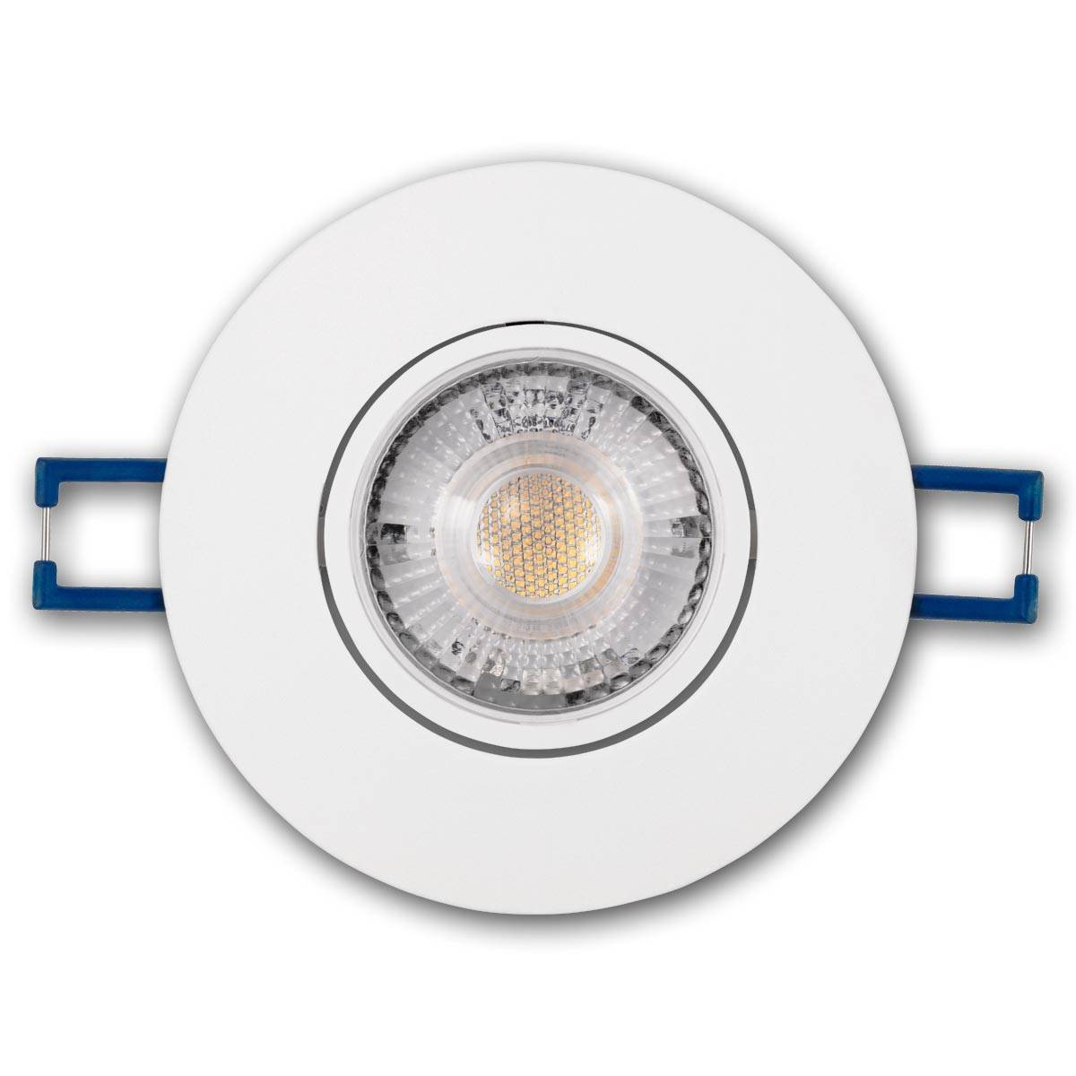 McShine - 10x LED Einbauleuchte EL-313 weiß 4,5W 450lm warm-3