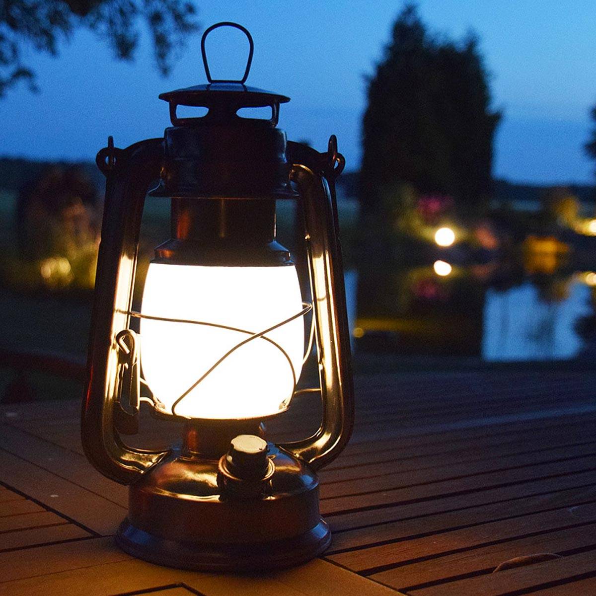 ChiliTec - LED Camping Laterne "CT-Copper Pro" warmweiß dimmb-1