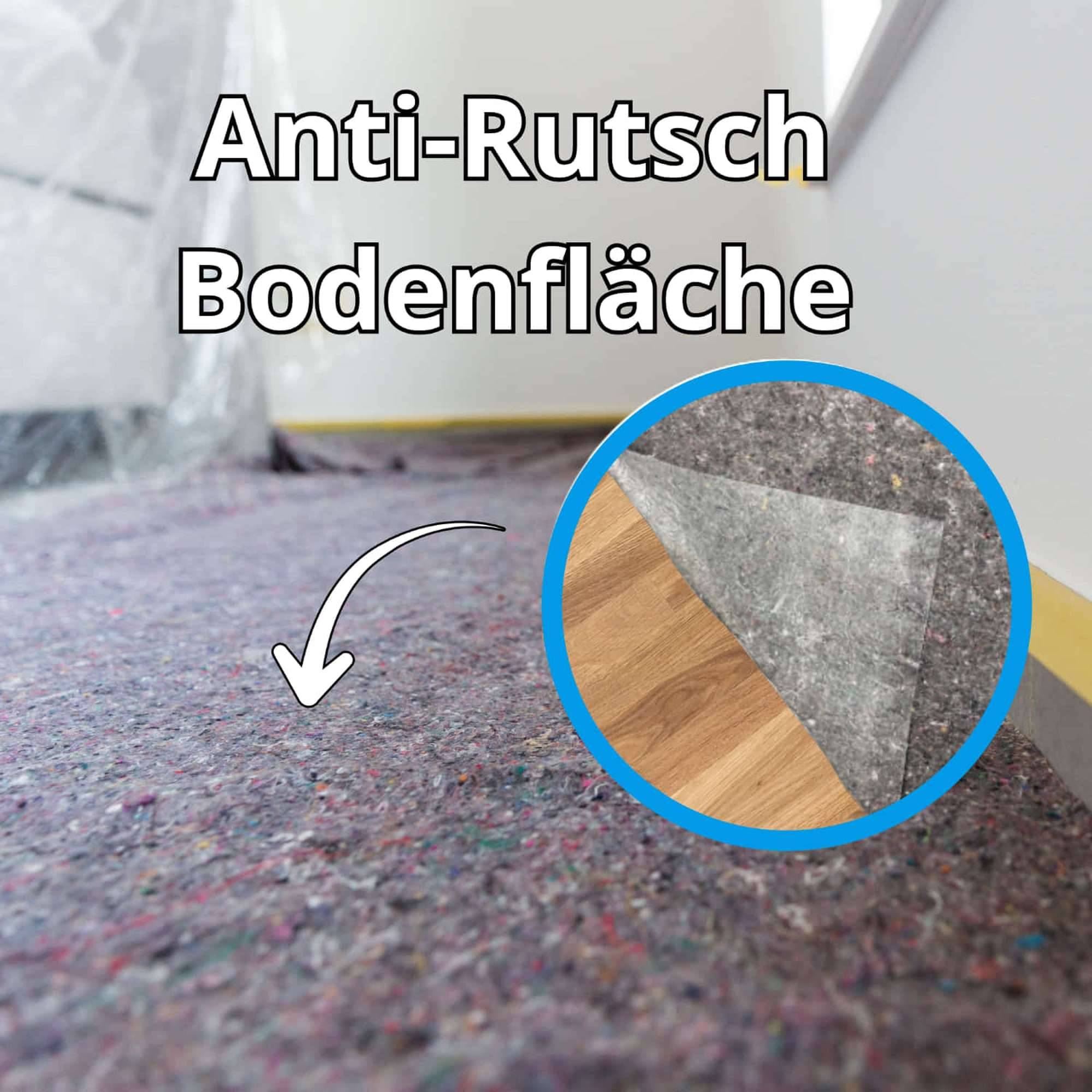gws Maler-Abdeckvlies 180 g/m² – rutschfest, flüssigkeitsdicht & wiederverwendbar 25 m x 1 m-3
