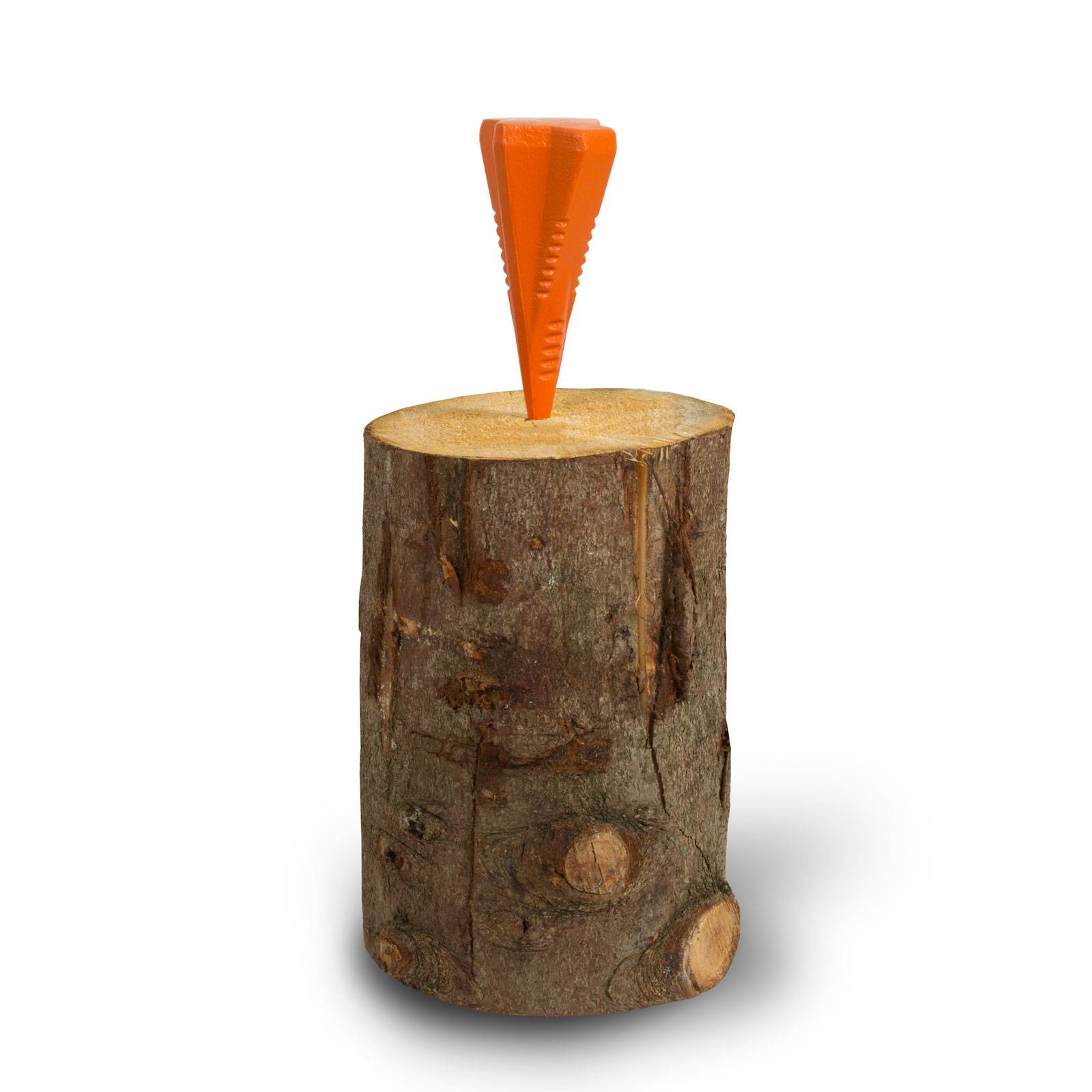 EBERTH Spaltkeil Holzspalter aus Stahl Größe 7 x 7 x 17 cm Spaltgranate zum einfachen sicheren Holz Spalten-3
