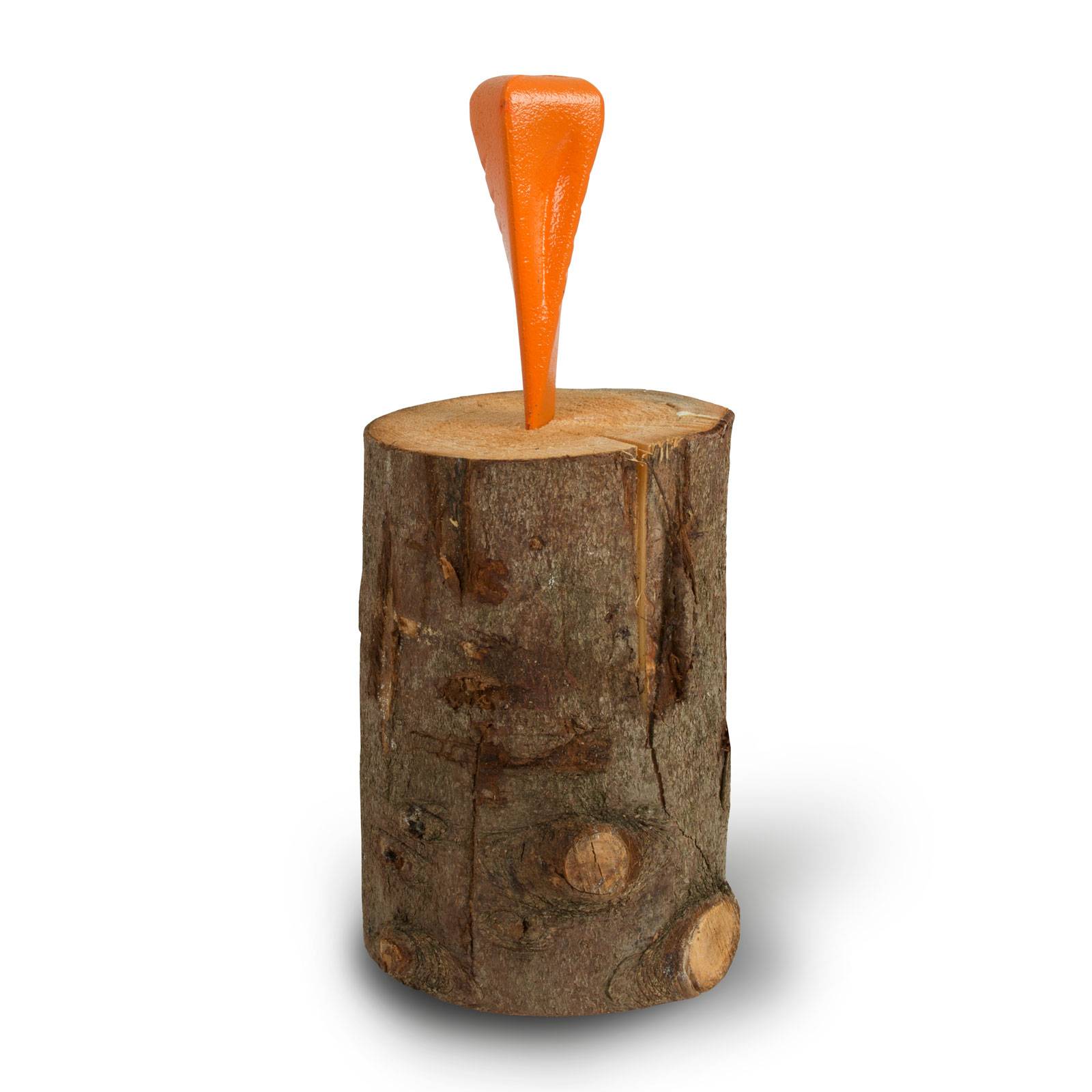 EBERTH Spaltkeil Holzspalter aus Stahl Größe 4 x 6 x 19 cm Drehspaltkeil zum einfachen sicheren Holz Spalten-3