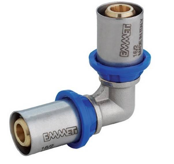 Emmeti Pressfitting Winkel 90° für Aluverbundrohr 16x2 mm-0
