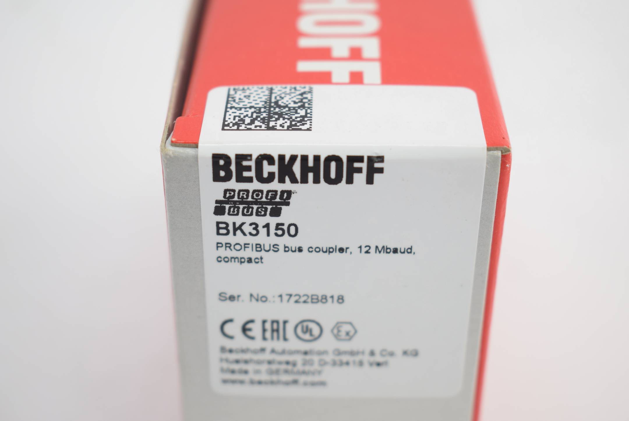 Beckhoff BK3150, PROFIBUS-Compact-Buskoppler-1