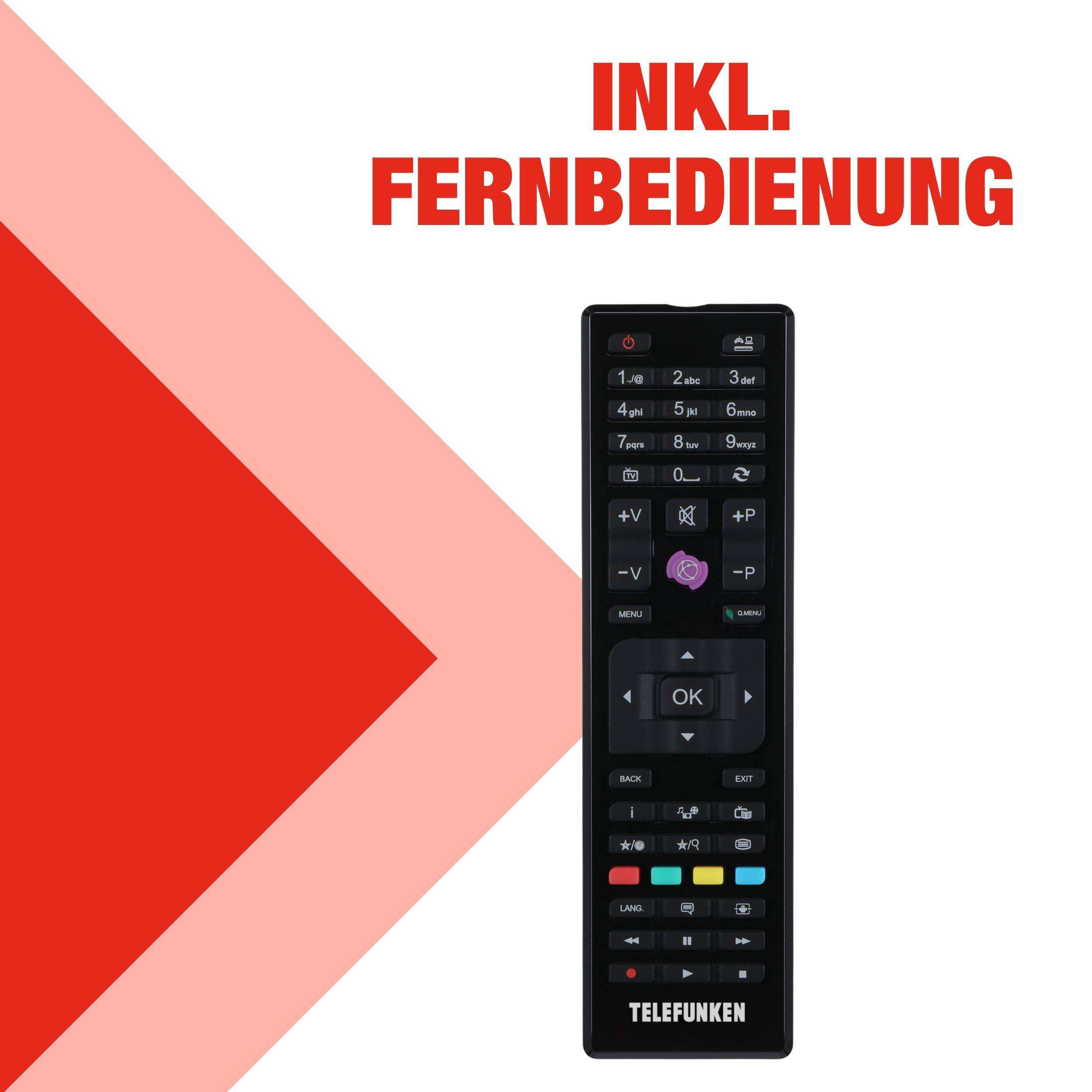 Telefunken XH32P900S Fernseher 32 Zoll LED TV mit HD-Auflösung und integriertem Triple-Tuner (2026)-3