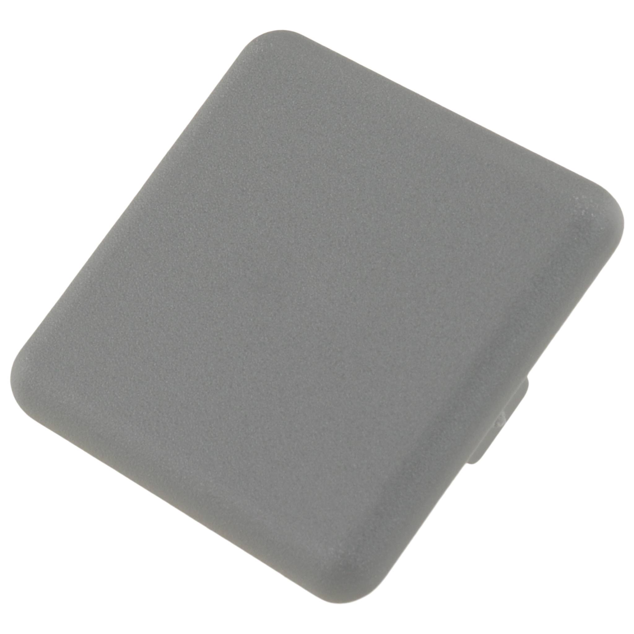 Kappe, Abdeckkappe, 30x30, Kunststoff PA glasfaserverstärkt, grau-0