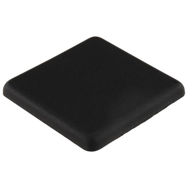 Kappe, Abdeckkappe, 40x40, Kunststoff PA glasfaserverstärkt, schwarz