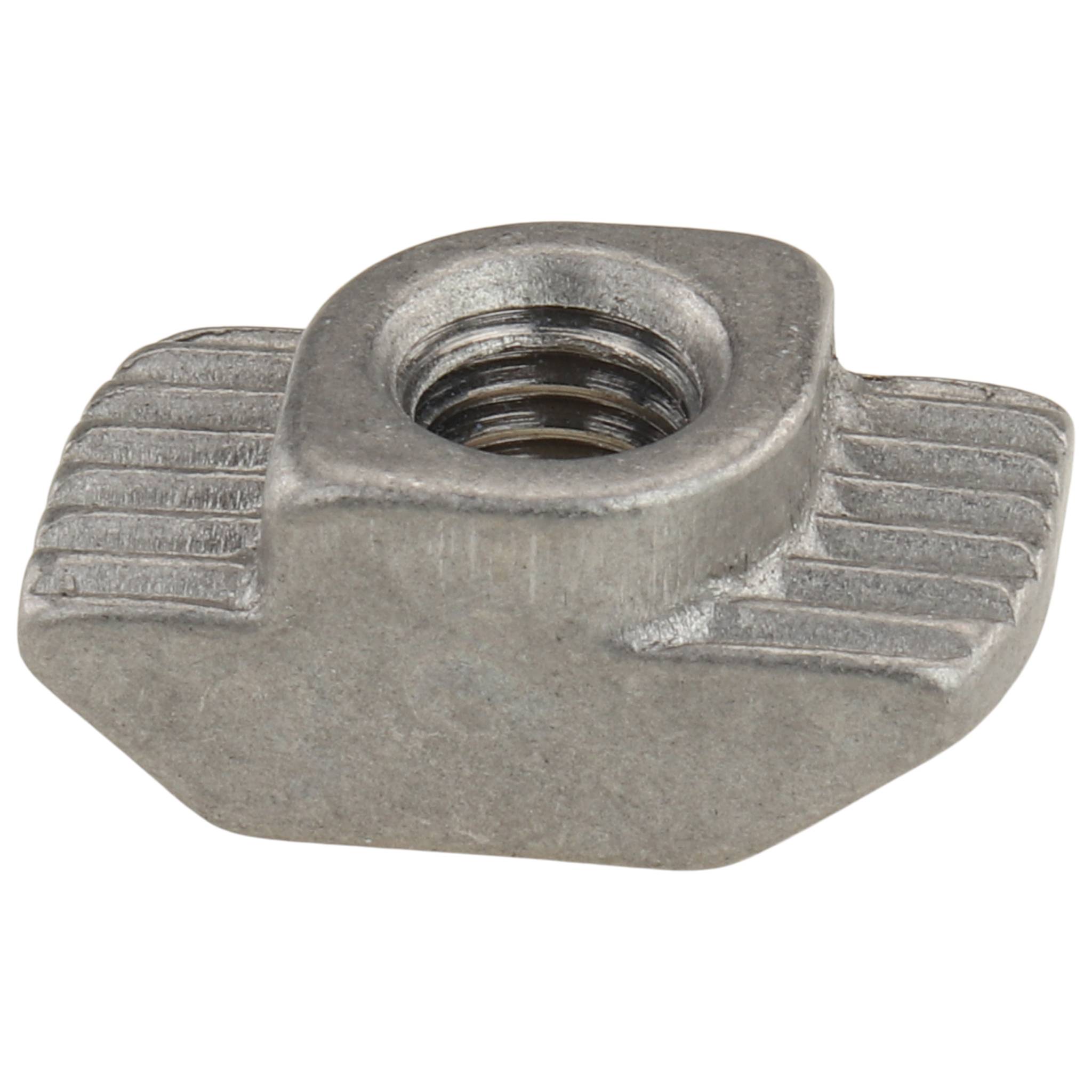 Hammermutter M6, Nut 10, mit Steg, Edelstahl, blank-1