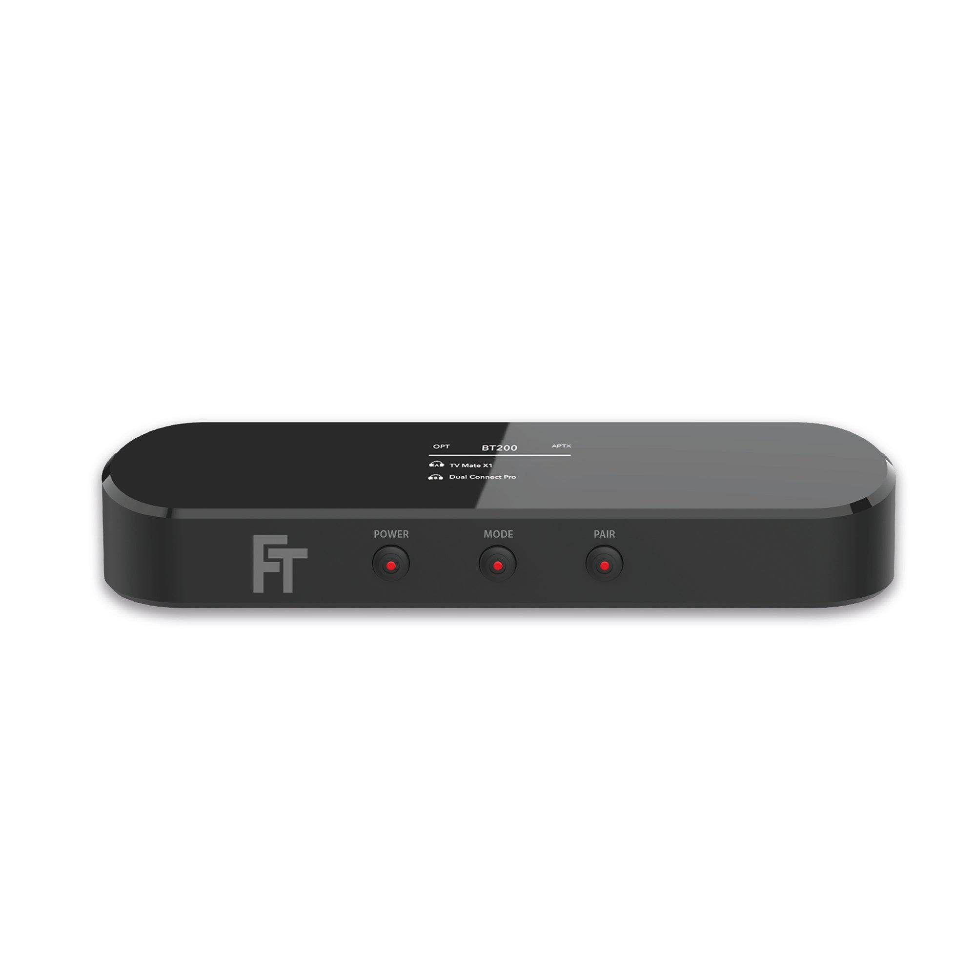 FeinTech BT200 Bluetooth 5.4 Audio Transmitter mit Display AptX Auracast-1