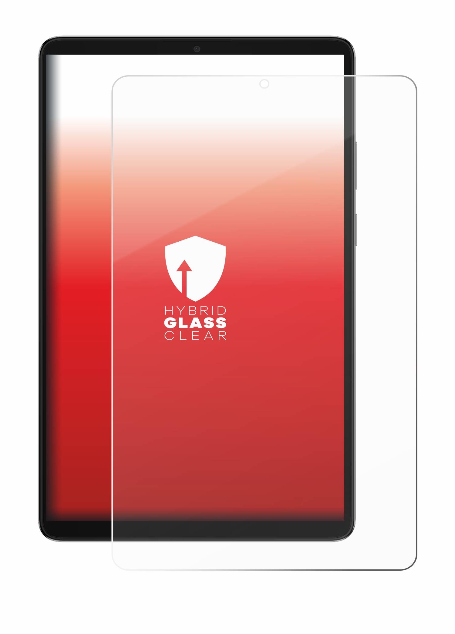 upscreen Schutzglas für Samsung Galaxy Tab A11 8.7" Schutzfolie Panzer Folie Glas Display Schutz klar-3