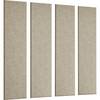 Akustik-Wandplatte HxB 1200 x 300 mm VE 4 Stk beige ab 5 VE. TAKKT Industrial & Packaging GmbH 84303449